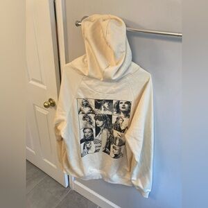 NWOT Taylor Swift The Eras Tour Beige Hoodie Size Large